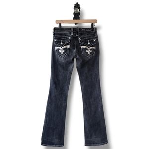Rock Revival Women's Bootcut Black Jeans Size: 28 / Jen